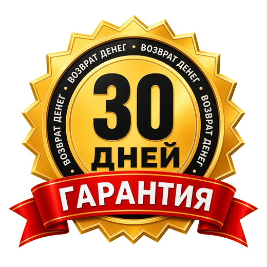 30 дней гарантия